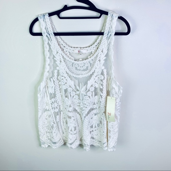 Nabee Crochet Sleeveless Tank *Spring Trend* (E) - Picture 2 of 8